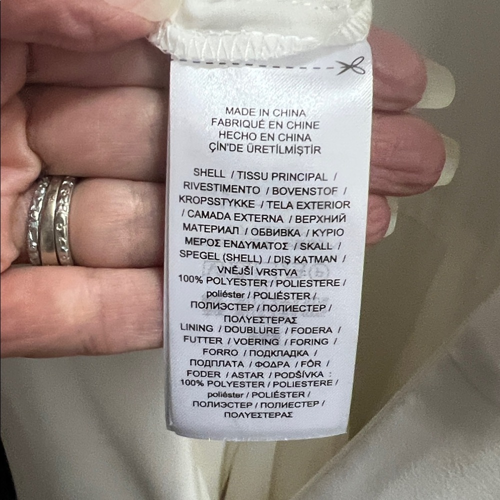 Ralph Lauren Ivory embellished strap jumpsuit NWT - Picture 11 of 15